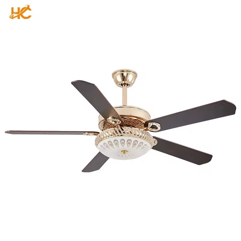 Chinese OEM ODM Ceiling Fan Kit Super Silent Classic Chandelier for Living Room Ceiling Fan Light
