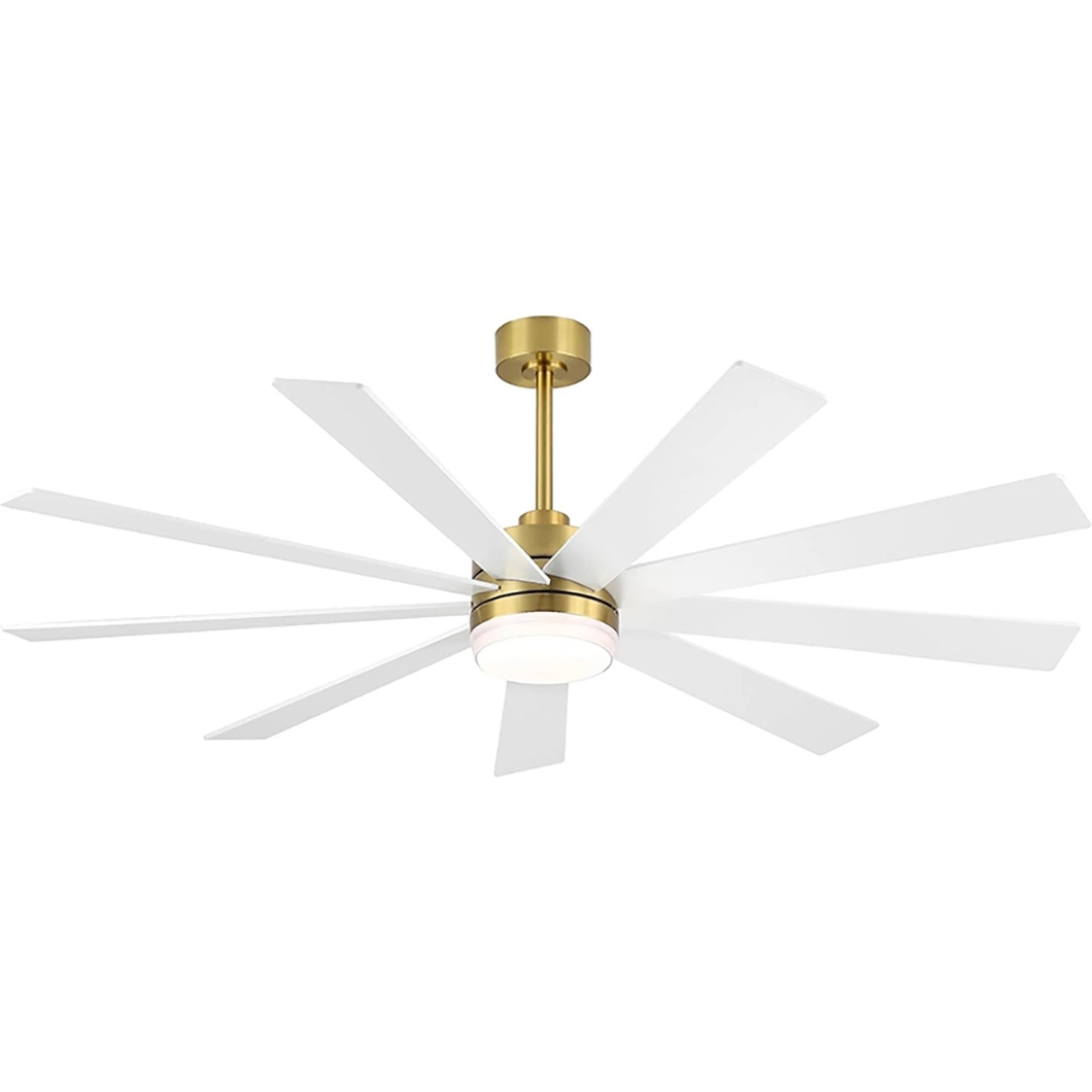 9blades ABS Modern Styles Outdoor Design Ceiling Fan with Light