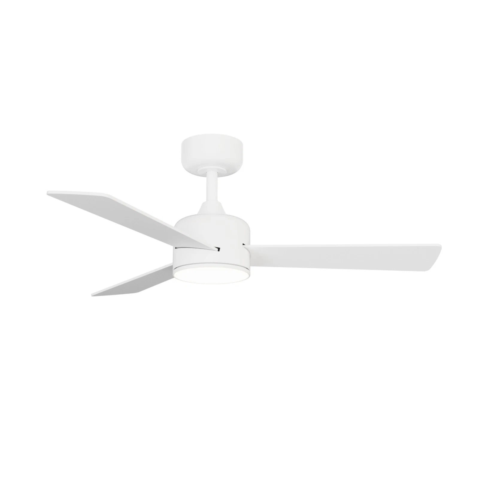 Four Color Plywood Low Profile Remote Control Ceiling Fan with Light