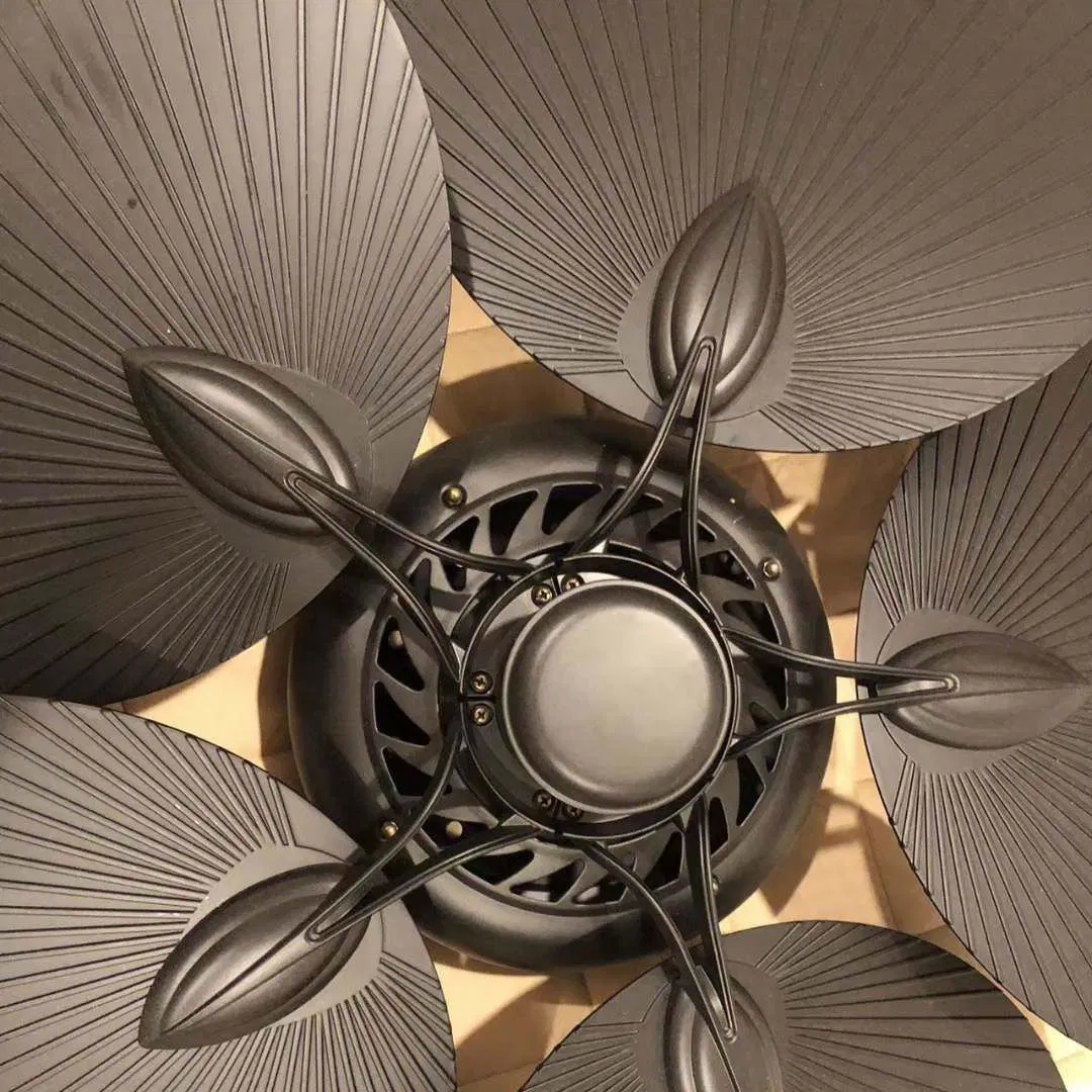 Indoor Outdoor Living Room 52inch Change Dimmable Ceiling Fan Light