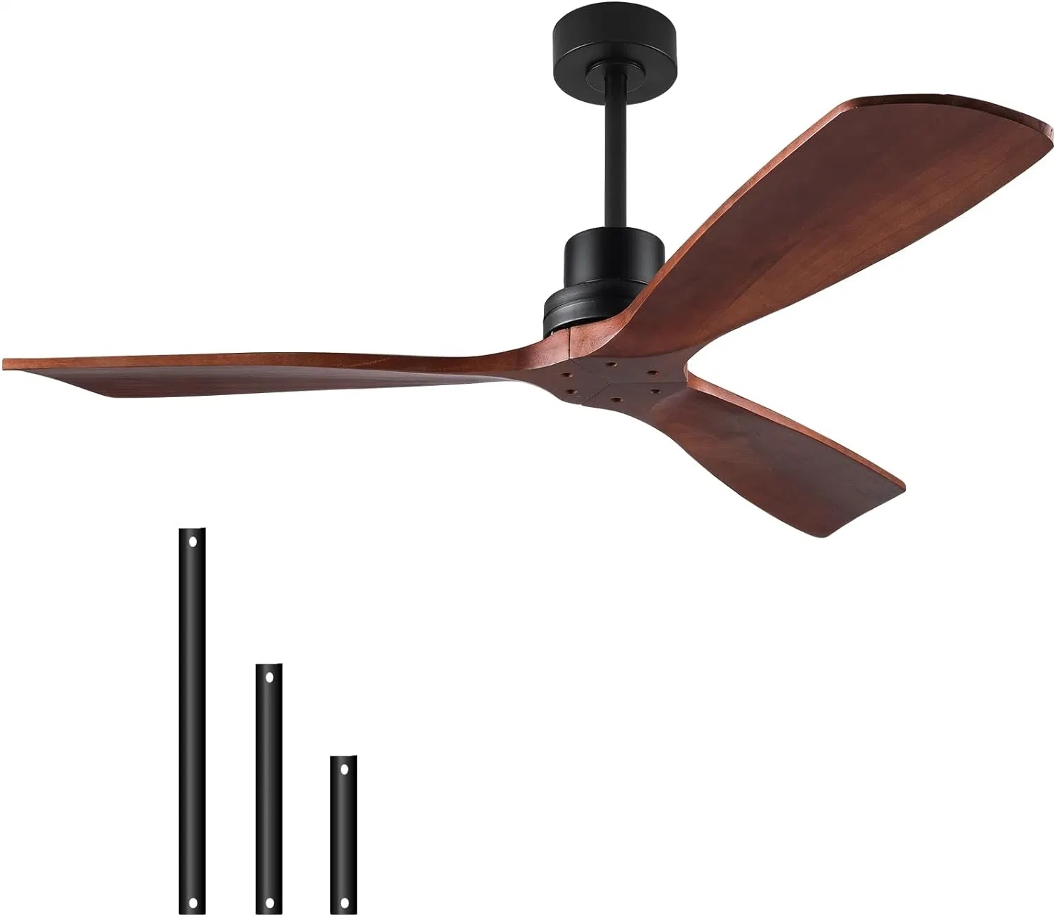 Stylish European Simple 52 Inch 3 Blade Ceiling Fan with Remote Control